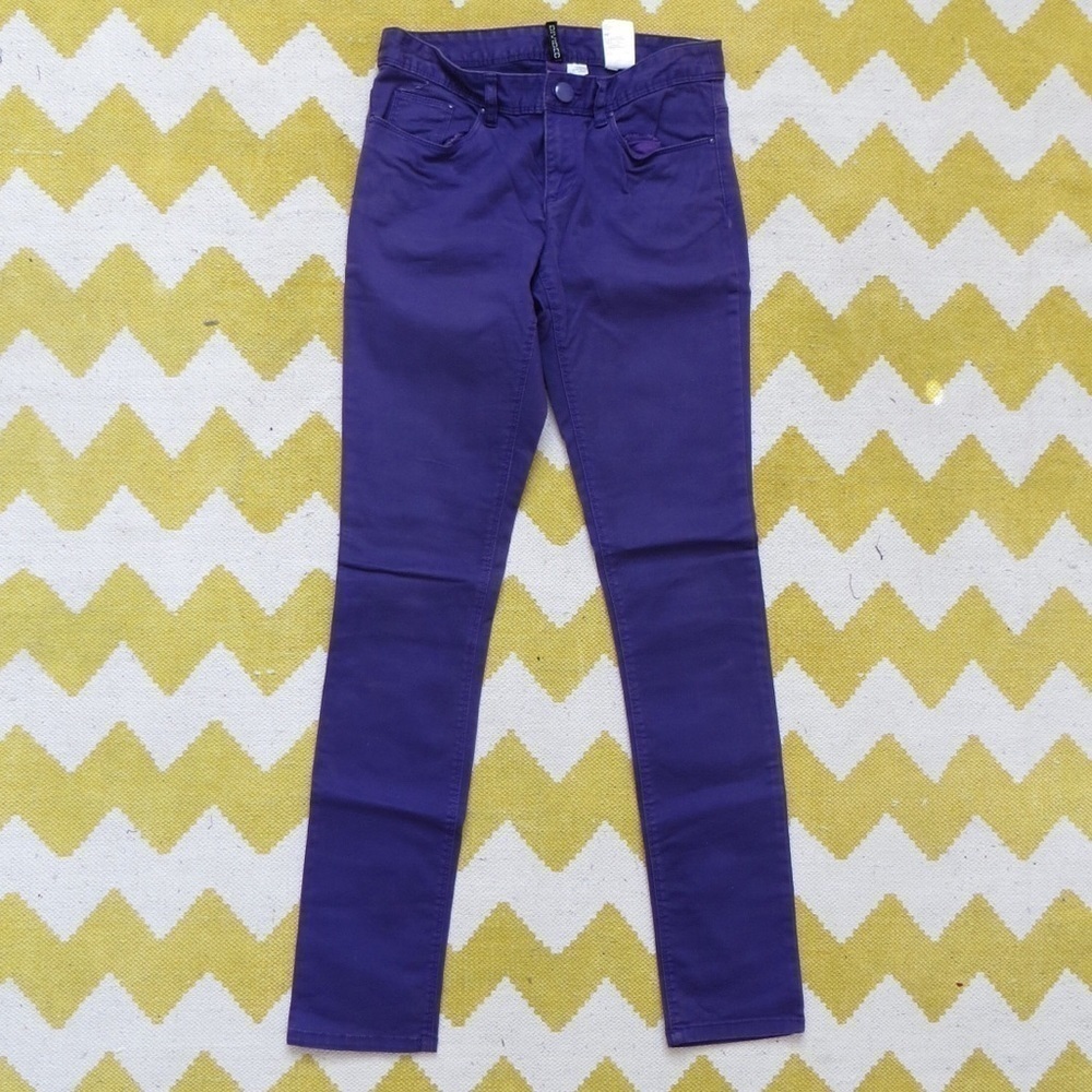 H&M Purple Skinnies, Size 4 🔴CLEARANCE🔴
